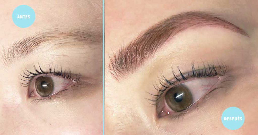 Microblading de Cejas en Guadalajara Antes y Despues | Cejas Rubias